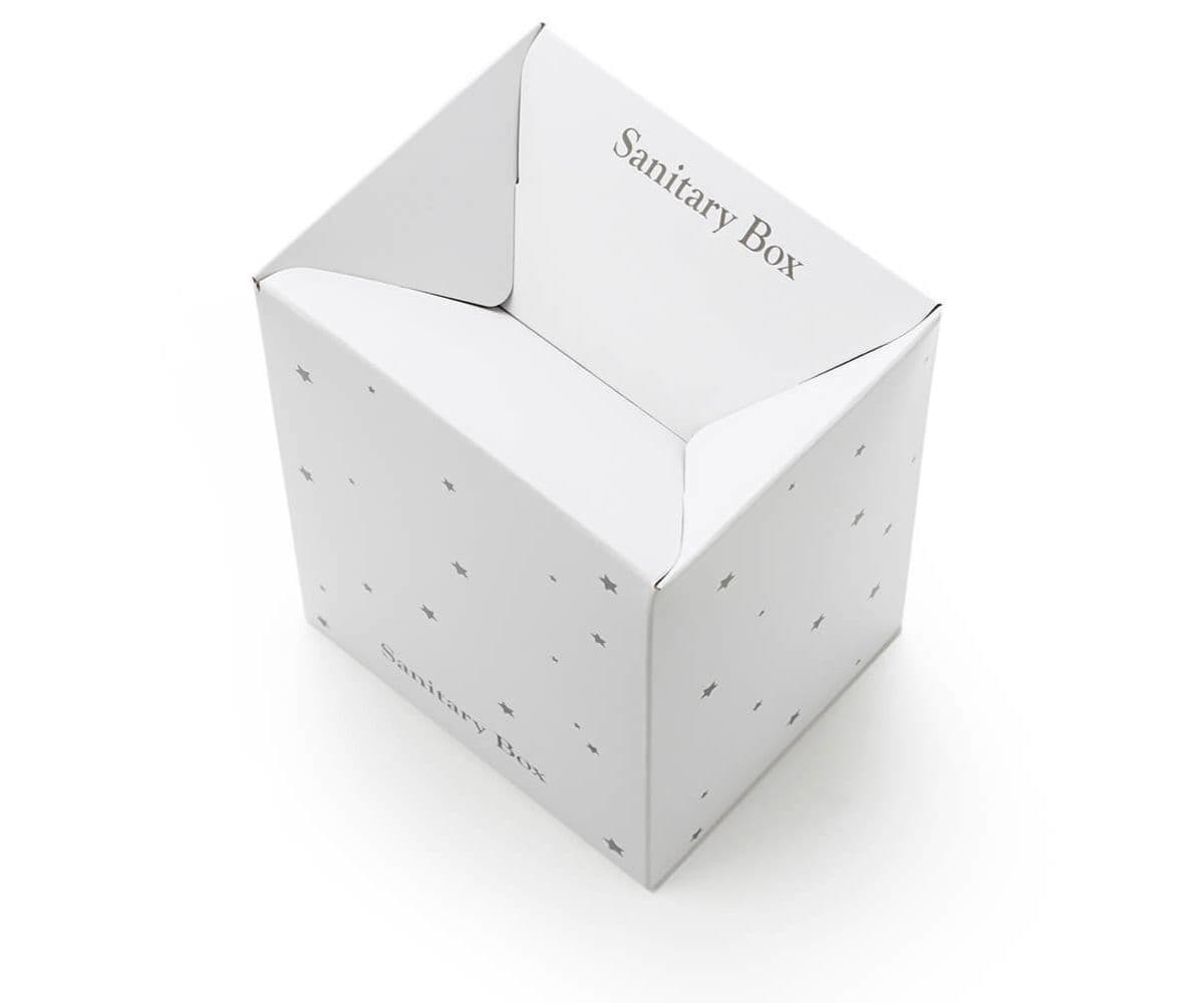サニタリー　ボックス　ホワイト