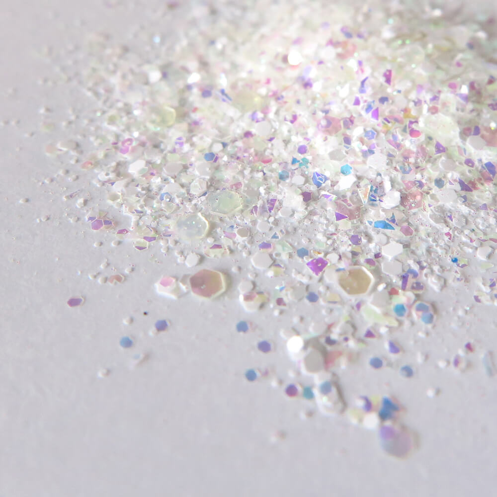 スパークリング　グリッター　００１　ココナッツホワイト