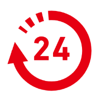 24時間以内に発送